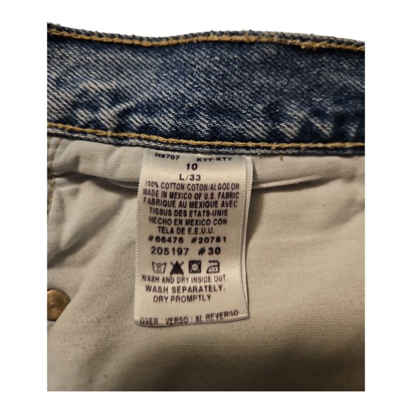 Vintage Tommy Hilfiger Jeans Women's 10 Stone Wash Y2K Classic Preppy - Picture 3 of 10